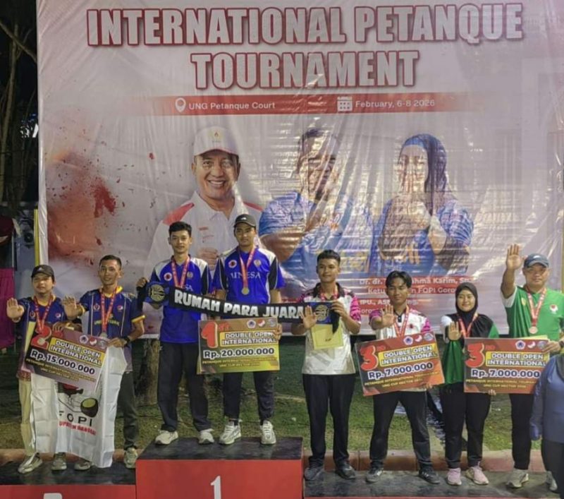 Bagas Syarief Hidayat Borong Emas dan Perak di UNG Rector Cup 2026, Harumkan Nama Sumenep di Pentas Internasional
