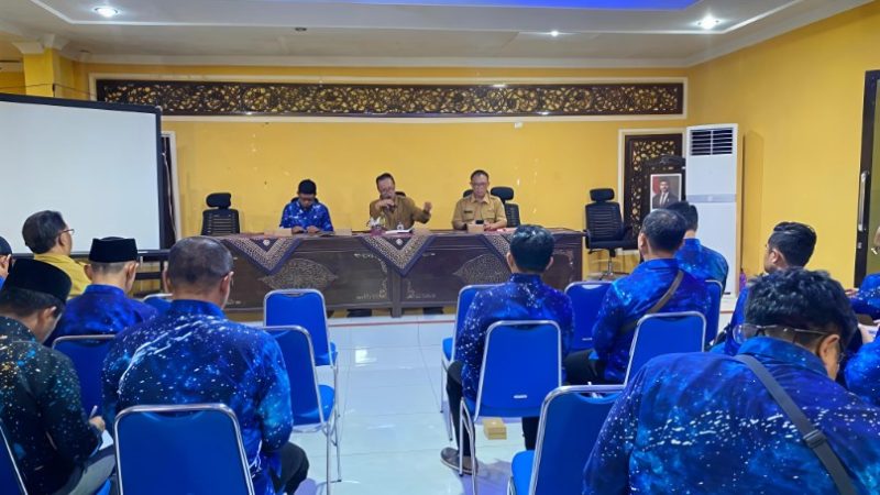 Rakor Bersama PKH, Dinsos P3A Sumenep Kupas Cleansing PBI JK