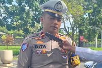 Kanit Tujarwali Satlantas Polres Sumenep IPDA Dypta SH 