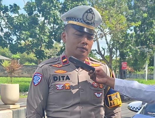 Kanit Tujarwali Satlantas Polres Sumenep IPDA Dypta SH 