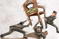 Ilustrasi Karikatur Perebutan Kursi Sekdakab Sumenep 