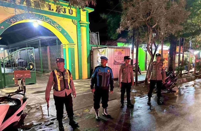 Polres Sumenep Pastikan Ibadah Tarawih Aman dan Khusyuk, 40 Personel Turun ke Lapangan