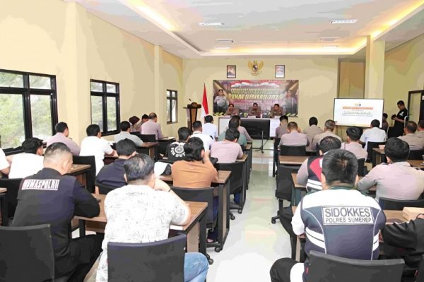 Kapolres Anang Hardiyanto Pimpin Latpraops, Pekat Semeru 2026 Siap Bersihkan Sumenep dari Penyakit Masyarakat