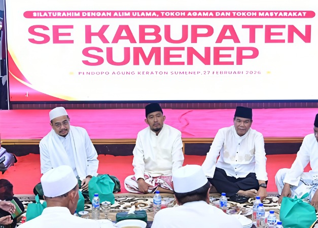 Sumenep Perkuat Ukhuwah, Bupati Fauzi Gandeng Ulama Jaga Persatuan dan Kerukunan