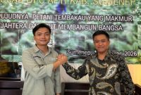 Direktur Naghfir's Institute Dr Naghfir Bersama Ketua DPC APTI Sumenep Ainul Yakin