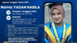 Polres Sumenep Umumkan Pencarian Orang Hilang, Warga Diminta Bantu Informasi Keberadaan Yadan Nabila