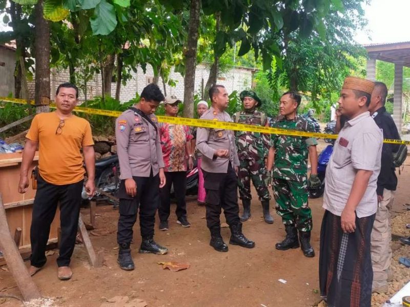 Sumur Bor di Pragaan Sumenep Keluarkan Gas Diduga Belerang, Polisi Amankan Lokasi