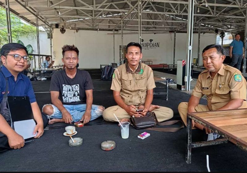 Tim Bapenda dan Bank Jatim Cabang Sumenep Saat Mendata Obyek PBJT