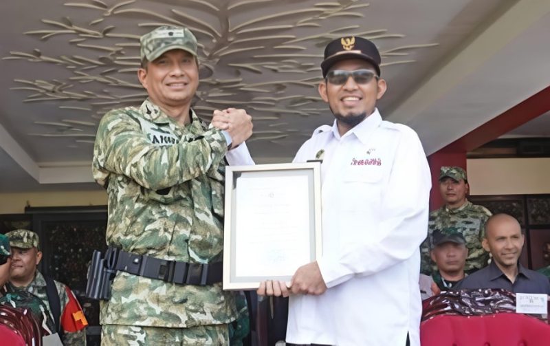Korem Korem 084/Bhaskara Jaya, Brigjen TNI Danny Alkadrie Dan Bupati Sumenep Dr H Achmad Fauzi Wongsojudo SH MH 