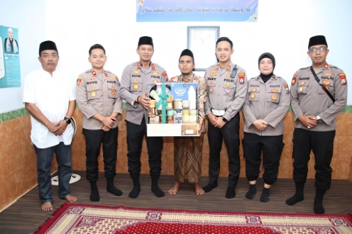 Jelang Idul Fitri, Kapolres Sumenep AKBP Anang Hardiyanto Perkuat Silaturahmi dengan Ulama di Ponpes Mambaul Ulum