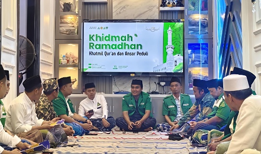 PAC GP Ansor Batang-Batang Akhiri Khidmah Ramadhan dengan Khatmil Qur’an dan Aksi Sosial
