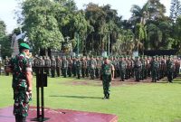 Jelang Cuti Lebaran, Dandim Sumenep Tekankan Disiplin dan Kewaspadaan Prajurit
