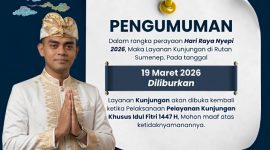 Pengumuman Penting! Kunjungan di Rutan Sumenep Ditiadakan 19 Maret, Catat Jadwal Penggantinya