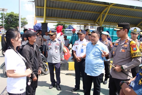 Kapolres Sumenep Pastikan Mudik Jalur Laut Aman, Turun Langsung Cek Pelabuhan Kalianget