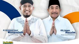 Pamflet Bupati dan Wakil Bupati Sumenep 