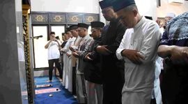 Polres Sumenep Saat Menggelar Sholat Idul Adha 1447 Hijriah 