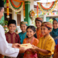 Suasana Idul Fitri 1447 H di Sumenep: Tradisi Salam Tempel Bikin Anak-anak Sumringah