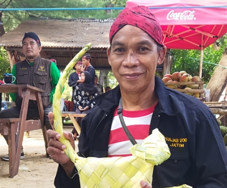 Peserta Dari Dispusip Kabupaten Sumenep di Festival Ketupat 2026