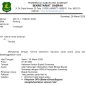 Potong Surat Edaran pelaksanaan Apel Gabungan dan Halal Bihalal pada Senin, 30 Maret 2026
