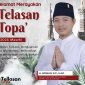 Ketua Fraksi PDI Perjuangan DPRD Kabupaten Sumenep, H. Hosnan, S.IP., M.AP., melalui sebuah pamflet ucapan Selamat Tellasan Topa' 