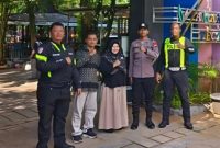 Satlantas Polres Sumenep Jaga Lalu Lintas Kawasan Wisata Tetap Lancar, Edukasi Keselamatan Digencarkan