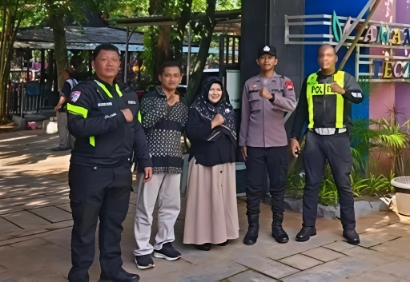 Satlantas Polres Sumenep Jaga Lalu Lintas Kawasan Wisata Tetap Lancar, Edukasi Keselamatan Digencarkan