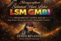 Semarak HUT ke-24, LSM GMBI Sumenep Tegaskan Komitmen Solidaritas Tanpa Batas