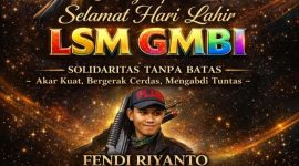 Semarak HUT ke-24, LSM GMBI Sumenep Tegaskan Komitmen Solidaritas Tanpa Batas