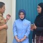 Kadisnakertrans Sumenep Drs. Mustangin,M.S.i, Saat Melepas Nakes Asal Sumenep ke RS Arab Saudi, Senin (30/03/2026)