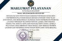 Maklumat Dikeluarkan Oleh Karutan Kelas II Sumenep Aditya Wahyu Rahmadani 