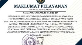 Maklumat Dikeluarkan Oleh Karutan Kelas II Sumenep Aditya Wahyu Rahmadani 
