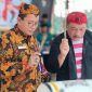 Kepala Cabang Dinas Pendidikan (Kacabdin) Sumenep, H. Rusliy, S.Pd., Bersama Kepala SMAN 1 Ambunten Rafiuddin, M.Pd.