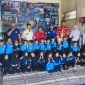 Siswa RA Miftahun Najah Belajar Antisipasi Kebakaran di Mako Damkar, Kamis (09/04/2026)
