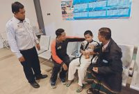 Asraf Nabiul Awal, warga Desa Tenonan, Kecamatan Manding, Kabupaten Sumenep Kembali Ke Pangkuan Orang Tuanya 