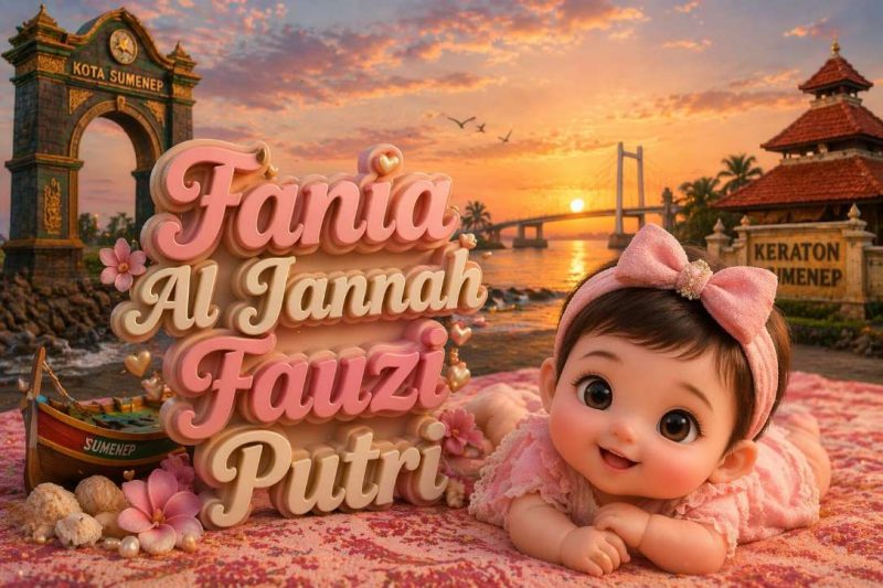 Makna Mendalam di Balik Nama Putri Bupati Sumenep: “Fania Al Jannah”, Simbol Kemuliaan dan Cahaya