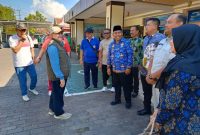 Kepala UPT PPD Sumenep Samtiono, S.H.,M.H., Menerima Kunjungan Wabup Sumenep KH Imam Hasyim, S.H.,M.H., di Kantor Samsat Bersama Jum'at (17/04/2026)