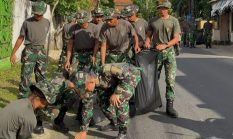 Gerakan Asri Sumenep, 150 Prajurit Yonif 931/JKT Poles Wajah Kota
