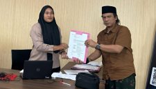 Ketua JSI Sumenep Igusty Madani Yang Melayangkan Surat Pemberitahuan Aksi Damai Ke Polres Sumenep