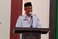 Kadisdik Sumenep H. Moh. Iksan, S.Pd.,M.T di Acara Sosialisasi Bantuan Operasional Satuan Pendidikan (BOSP) PAUD dan Kesetaraan Tahun Anggaran 2026, Rabu (22/04/2026)
