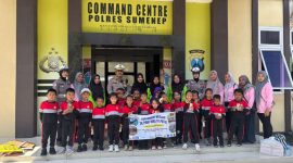 Polisi Sahabat Anak, Cara Polres Sumenep Tanamkan Budaya Tertib Lalu Lintas Sejak Dini
