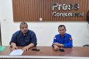 Kasi Intelejen Kejari Sumenep Endro Riski Erlazuardi, S.H.,M.H., Saat Menggelar Konferensi Pers, Kamis (23/04/2026)