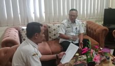 Kabid P2P Dinkes P2KB Sumenep H. Achmad Syamsuri Bersama Kabag Kesra Setdakab Sumenep Kamiludin 
