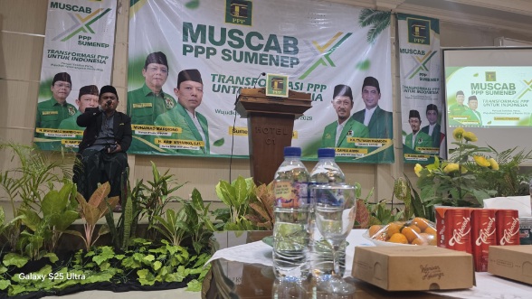 Musyawarah Cabang (Muscab) Partai Persatuan Pembangunan Kabupaten Sumenep, Senin (27/4/2026)