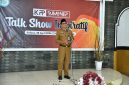 Sekdakab Sumenep Agus Dwi Saputra, S.Sos, M.Si saat menghadiri Talk Show digelar KPP Sumenep 