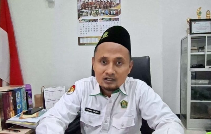 Kepala Kantor Kemenhaji Sumenep Ahmad Halimy 