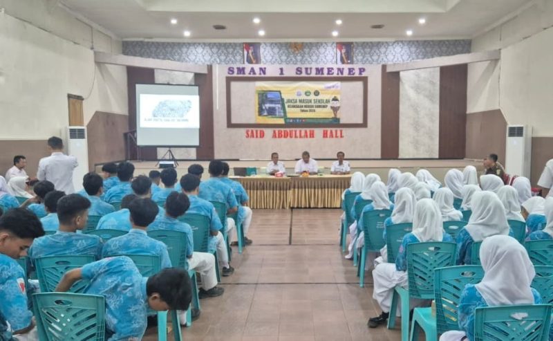 Suasana Jaksa Masuk Sekolah di SMAN 1 Sumenep, Rabu (29/04/2026)