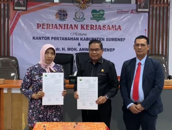 Demi Good Governance, Kejari Sumenep Resmi Jalin Kerja Sama dengan BPN dan RSUD