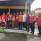 Foto Bersama Sekdakab, Asisten II, Staf Ahli, Kepala Brida Bersama Sekretaris dan ASN Bapenda di Titik Lokasi Aksi Bersih-bersih Bapenda 
