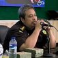 Kepala Seksi Intelijen, Endro Riski Erlazuardi, S.H., M.H., sebagai narasumber utama di Kantor Kemenag Sumenep 