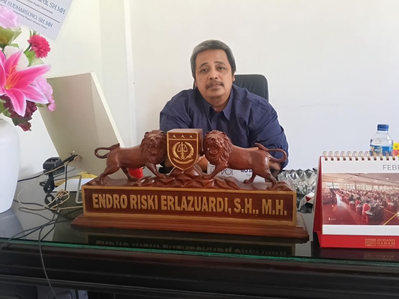Kasi Intelejen Kejari Sumenep Endro Riski Erlazuardi, S.H.,M.H.